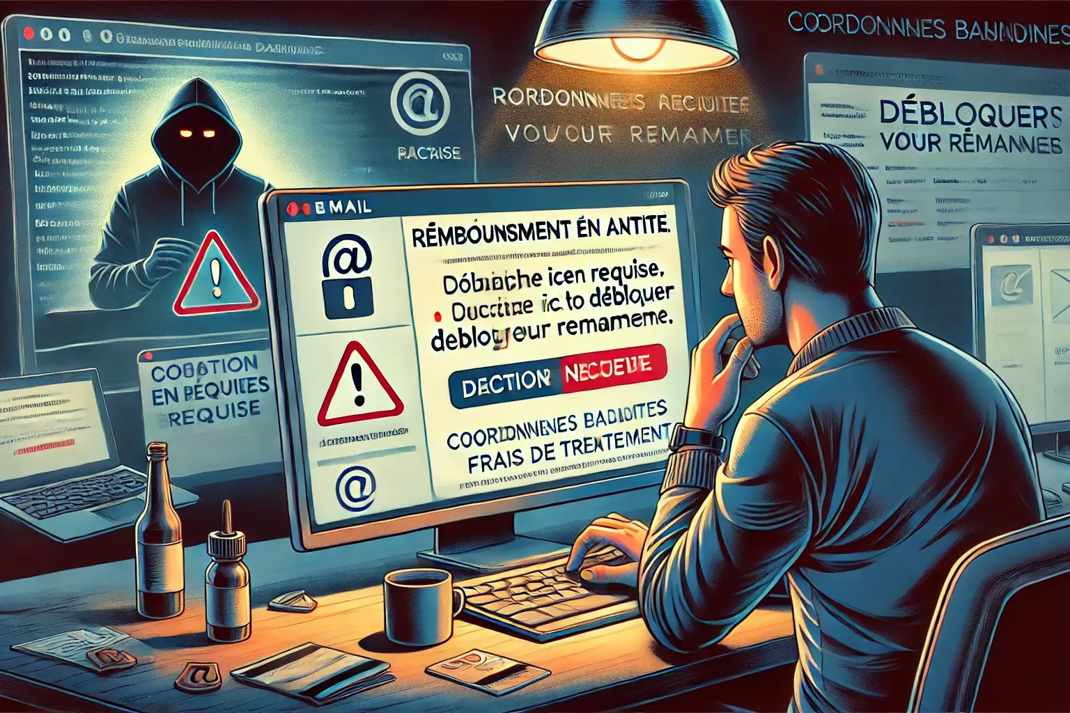 Faux remboursements Amazon, Zalando, AliExpress – le piège de l’email “remboursement bloqué”